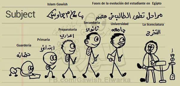 Islam Gawish, la evolución del estudiante en Egipto